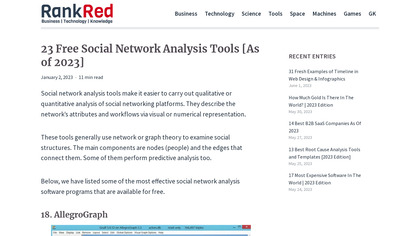 Social Network Analyzer image