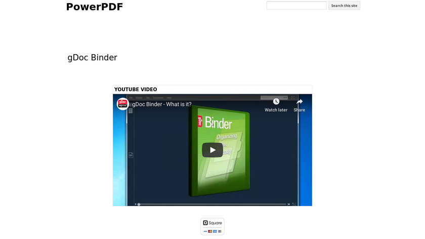 powerpdf.co:443 gDoc Binder Landing Page