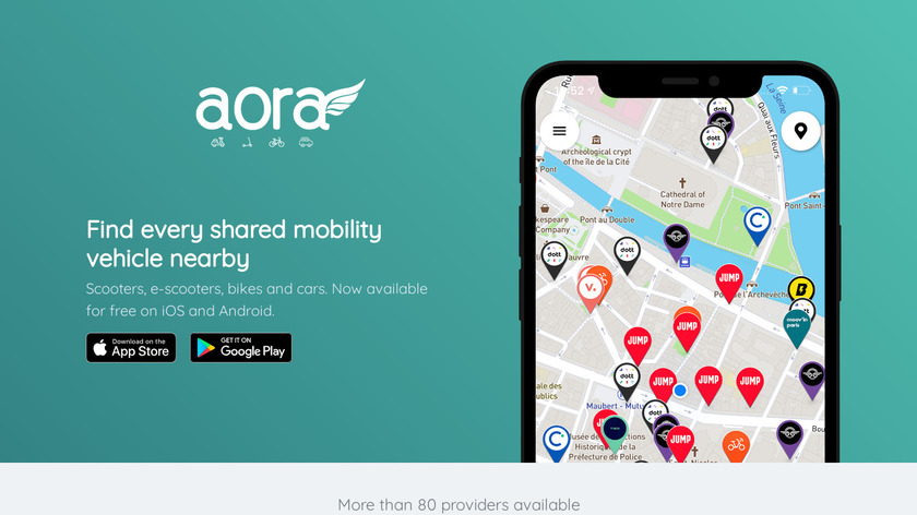Aora.app Landing Page