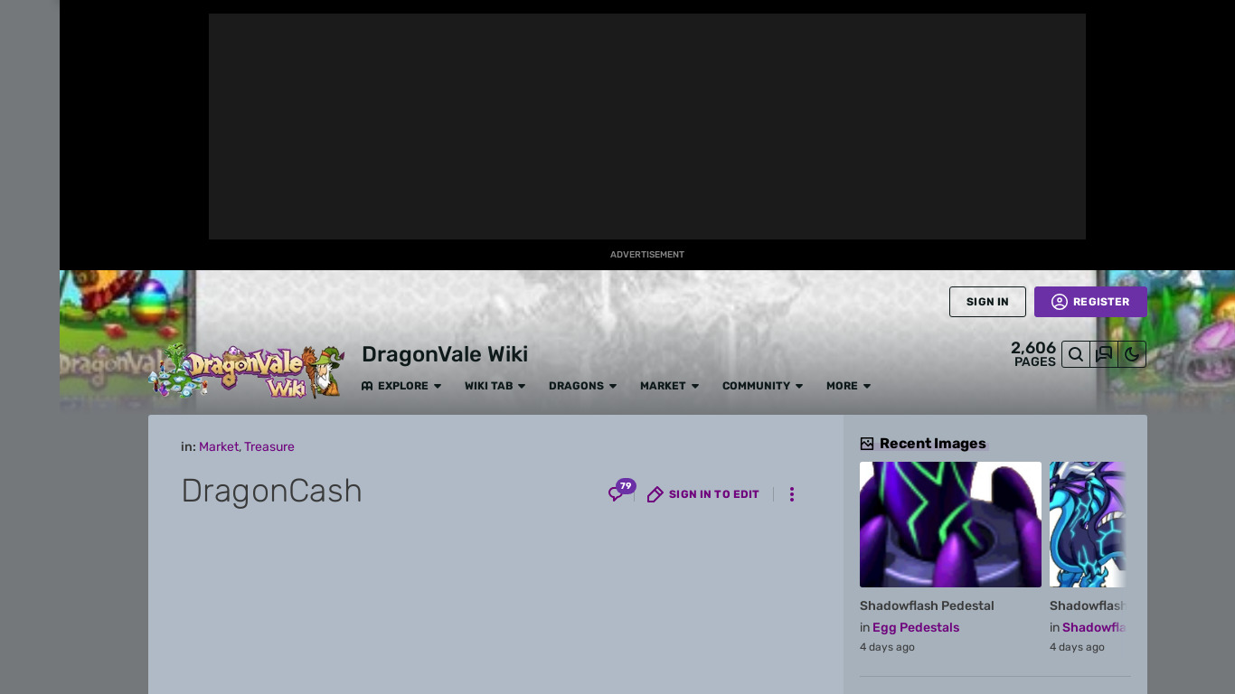 Dragon Cash Landing page