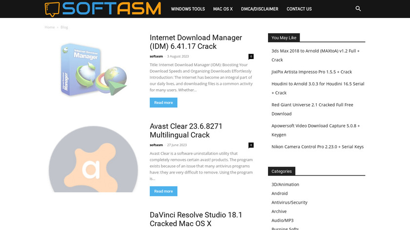softasm.com Landing Page