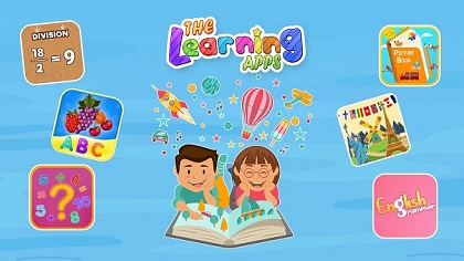 The Learning Apps Landing page