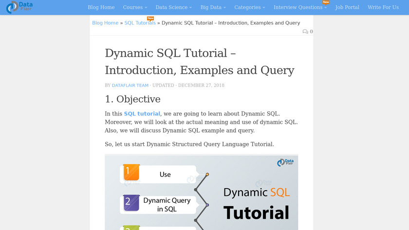 DynamicQL Landing Page