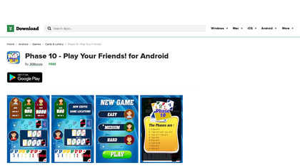 Phase 10 Play Your Friends! image