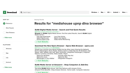MediaHouse UPnP / DLNA Browser image