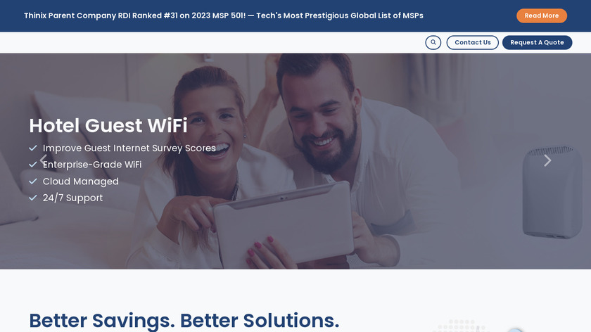 Thinix Landing Page
