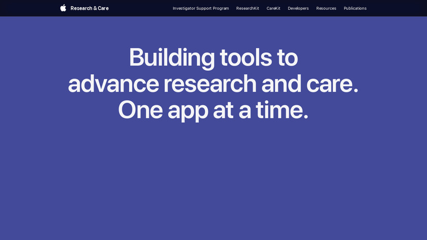 CareKit by Apple Landing Page