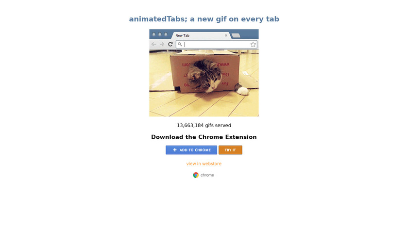 animatedTabs Landing Page