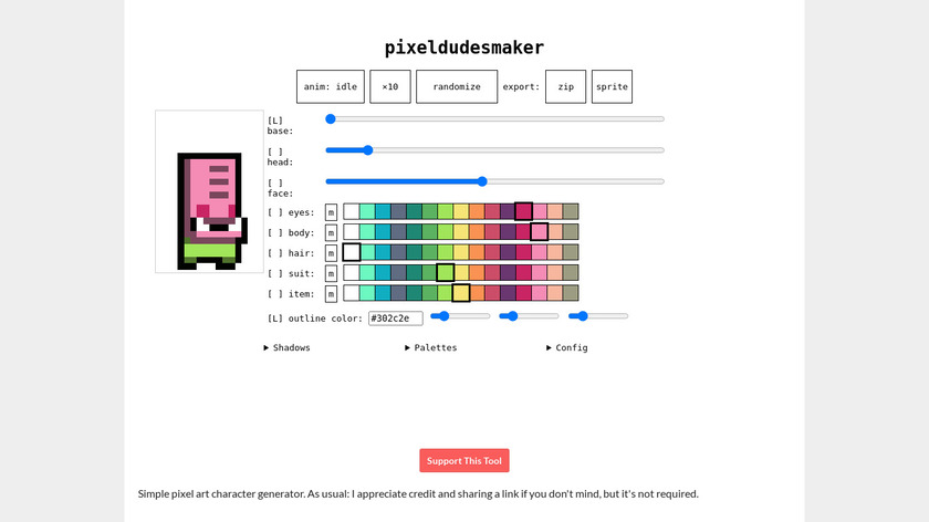 pixeldudesmaker Landing Page