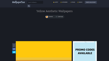 Yellow Aesthetic Wallpapers image
