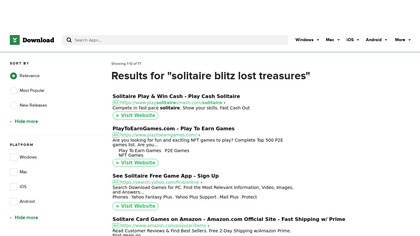 Solitaire Blitz: Lost Treasures image