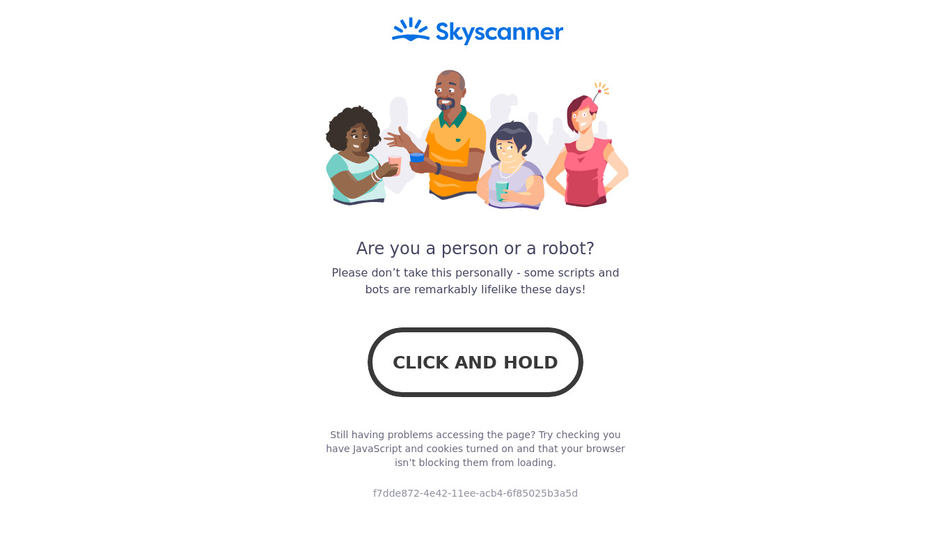 Skyscanner Price Prediction Landing page