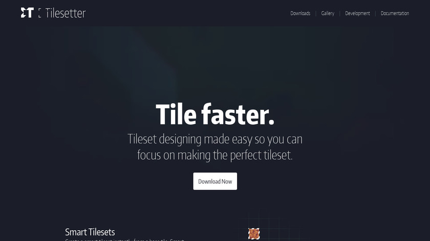 Tilesetter Landing Page