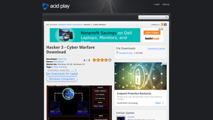 Hacker: Cyber Warfare image