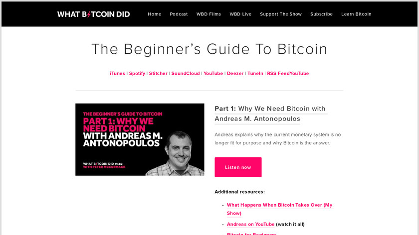 The Beginner’s Guide to Bitcoin Landing Page