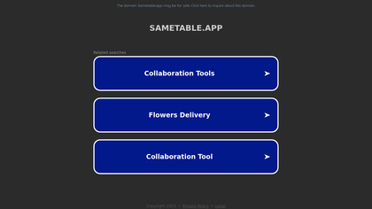 Sametable App image