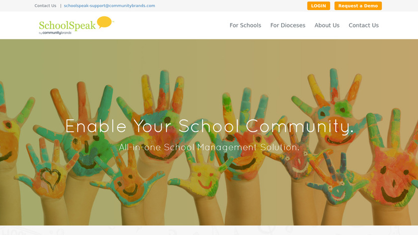 SchoolSpeak Landing Page