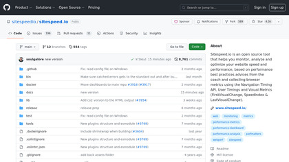 Sitespeed.io image