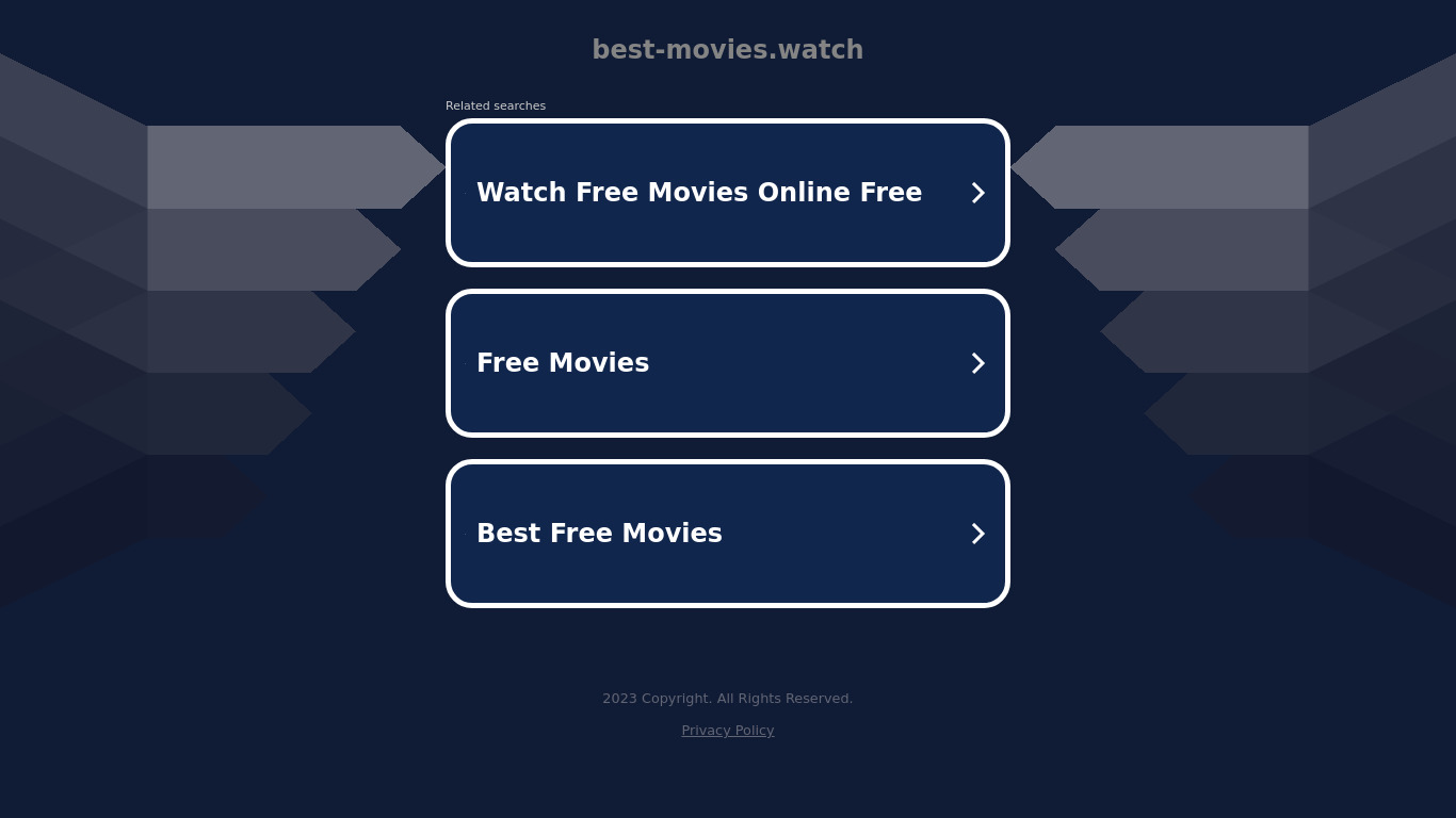 Best-movies.watch Landing page
