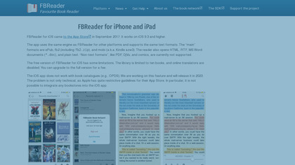 FBReader for iOS image