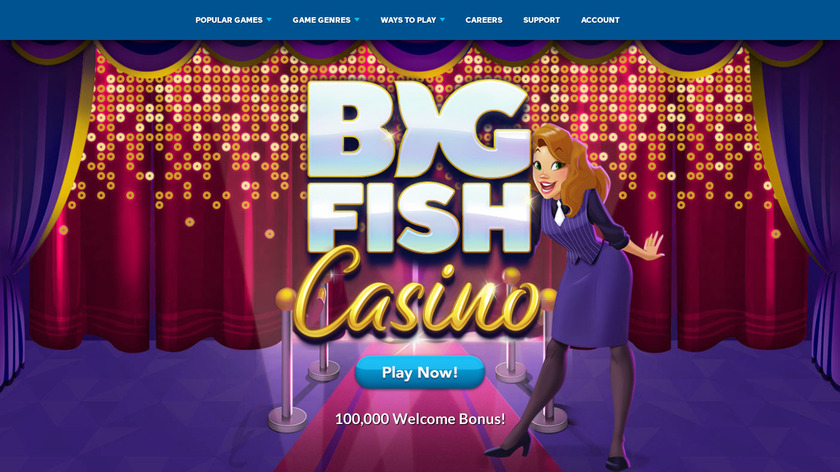 shop.bigfishgames.com Big Fish Casino Landing Page