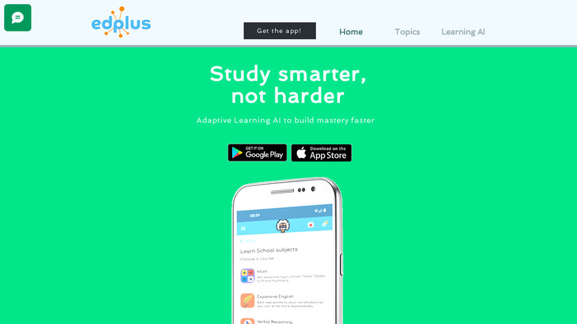 Edplus.app Landing Page