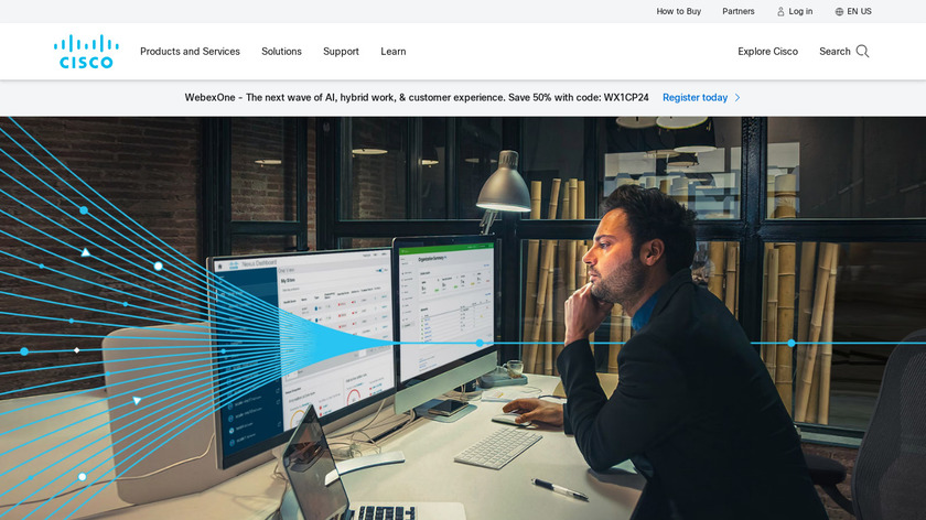 Cisco Stealthwatch Landing Page