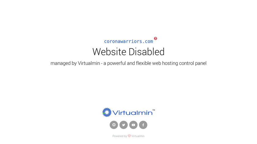 Corona Warriors Landing Page