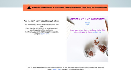 Always on Top (browser add-on) image
