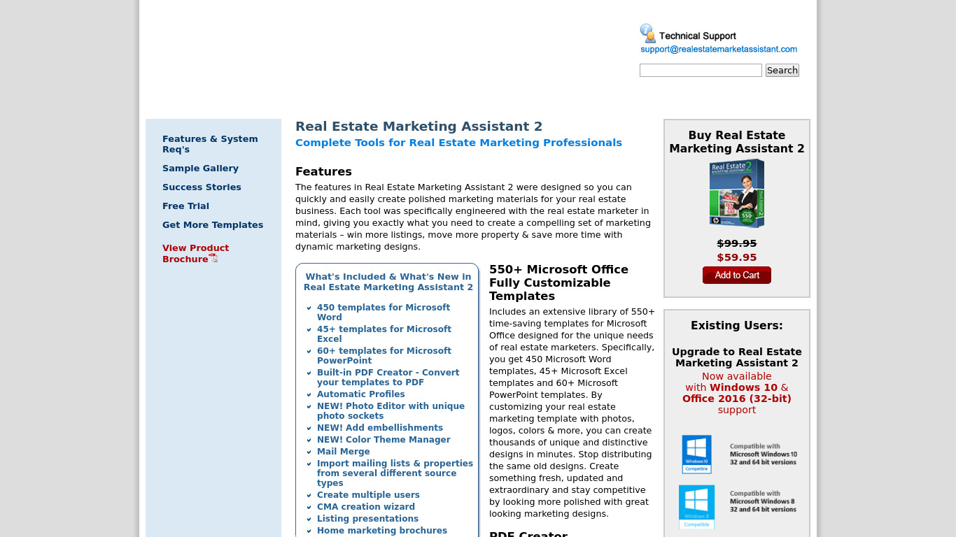 Real Estate Marketing Assistant 2 Landing page