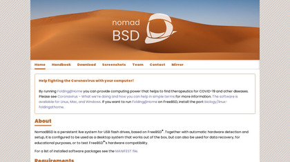 NomadBSD image