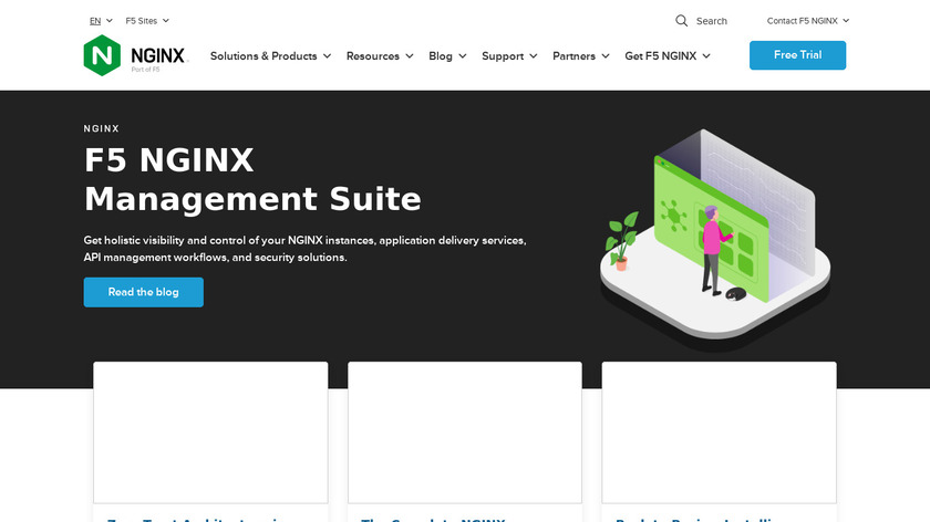 NGINX Plus Landing Page