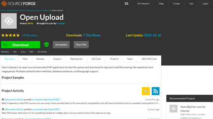 Open Upload image