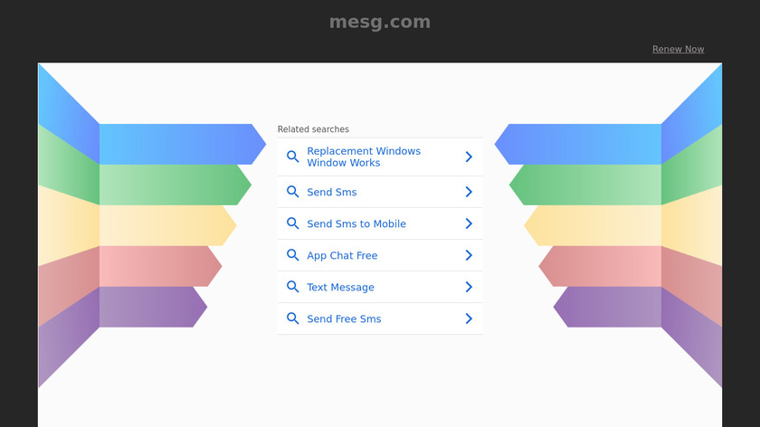 MESG Landing Page