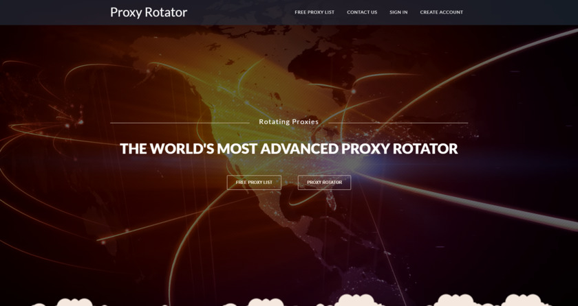 Proxy Rotator Landing Page