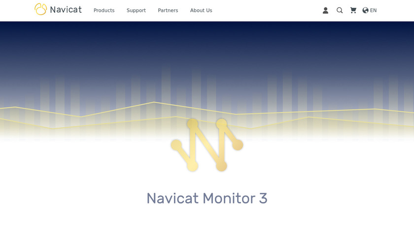 Navicat Monitor Landing Page