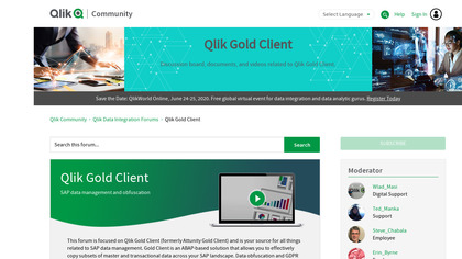 Qlik Gold Client image