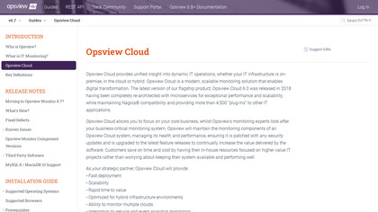 Opsview Cloud image
