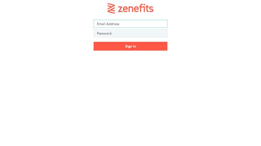 Zenefits Bot Landing Page