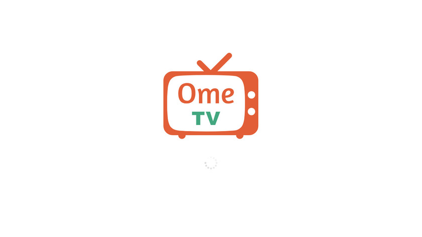Ome.tv Landing Page