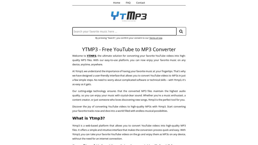YouTube Time! Landing Page