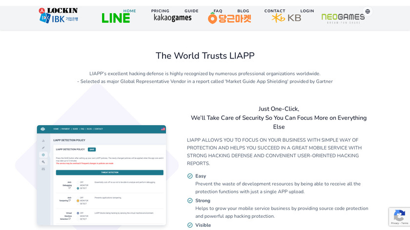 LIAPP by Lockin Landing Page