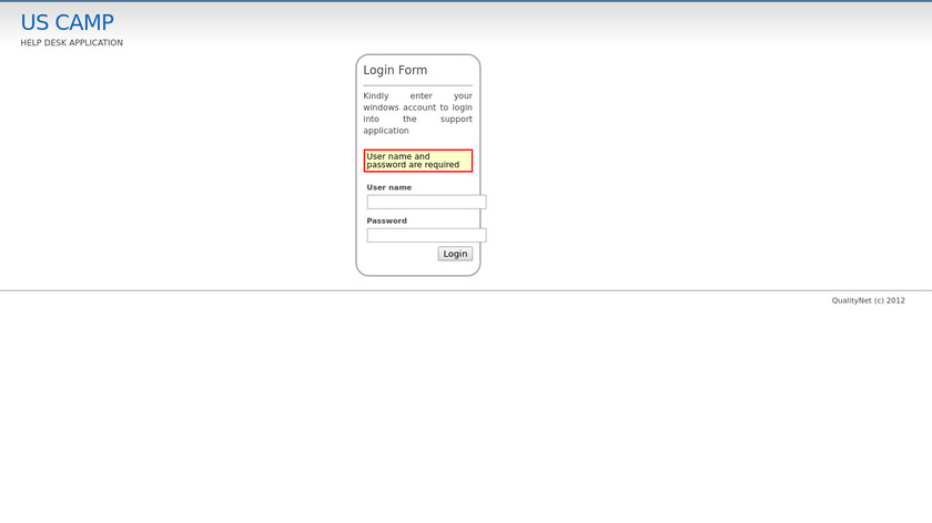 QualityNet Landing Page