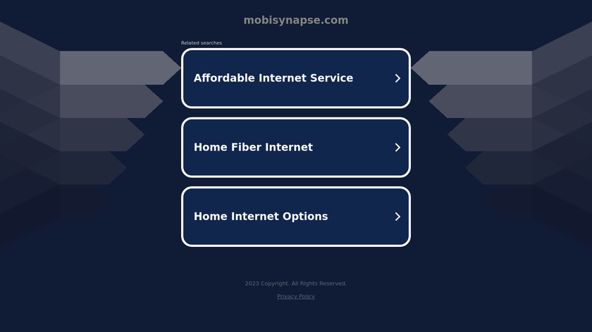 Mobisynapse Landing Page