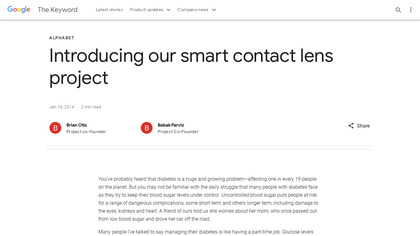 Smart Contact Lens image