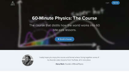 The Minute Physics Course image