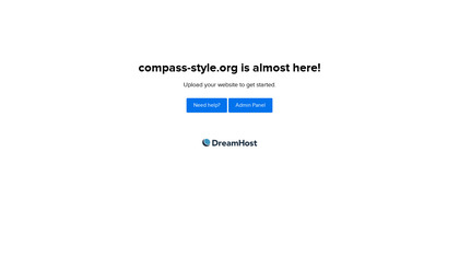 Compass CSS image