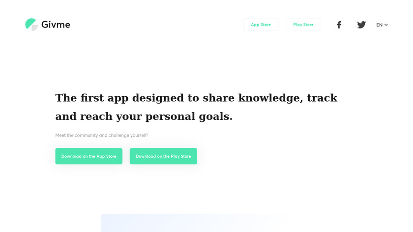Givme Landing Page