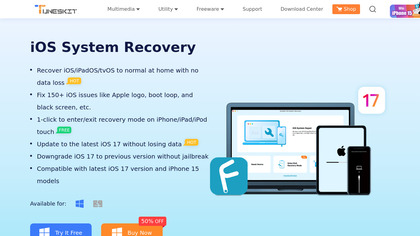 TunesKit iOS System Recovery image