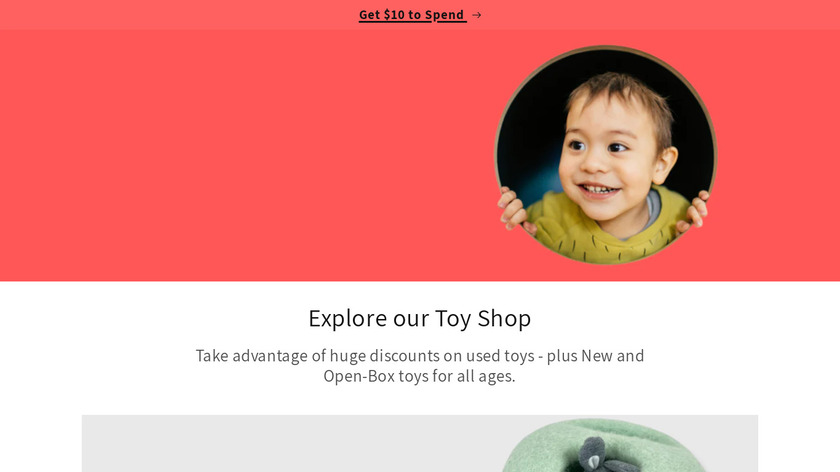 Toy-cycle Landing Page